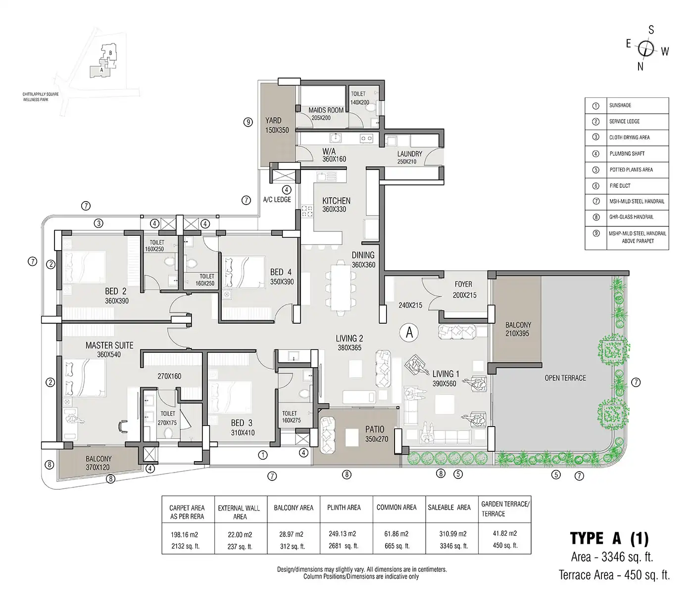 Arvind Skycrest floor plan1