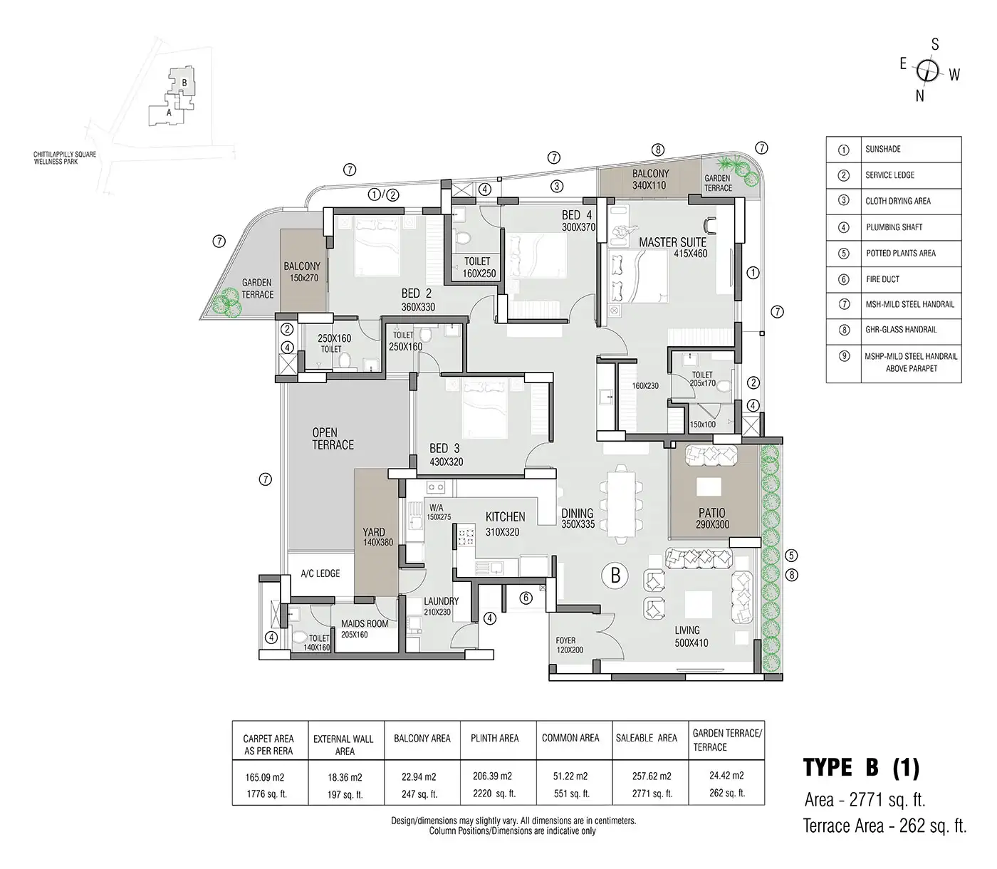 Arvind Skycrest floor plan2